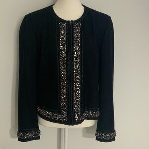 Embellished Black Jacket